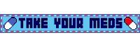 Pixel Text Sticker
