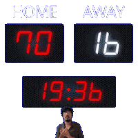 16 Away Sticker