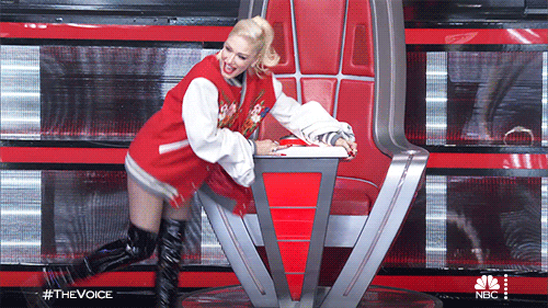 Happy Gwen Stefani GIF by The Voice