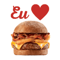 frisaoficial hungry bacon sextou barbecue Sticker