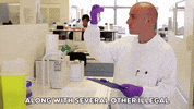 lab measuring GIF by South Park 