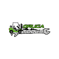 orugatools montacargas orugatools oruga tools Sticker