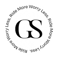 gsequestrian horse equestrian horsey ride more worry less Sticker