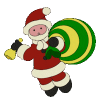 Santa Claus Sticker by Samsung Korea