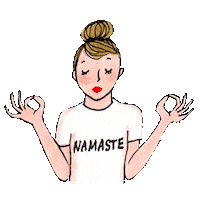 Yoga Meditation Sticker by My Little Paris