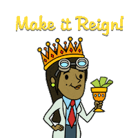Awesome Make It Rain Sticker by Adventure Capitalist