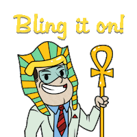 Awesome Make It Rain Sticker by Adventure Capitalist