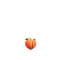 Workout Peach Sticker by The DB Method