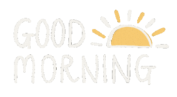Good Morning Sun Sticker