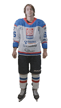 Think Hockey Player Sticker by STS Sanok