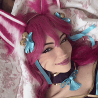 fairygee smile fox cosplay league of legends GIF