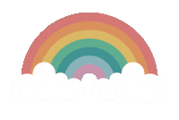 Happy Arco Iris Sticker by Atelier das Festeiras