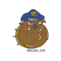 Dog Sticker by bulldogclub