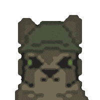 keeyum cat pixel Sticker