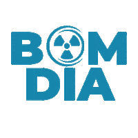 Radionuclear ok radio hand bom dia Sticker
