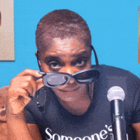 Tashaklive unimpressed sideeye tryagain blankstare GIF