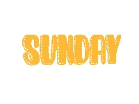 Happy Sunday Weekend Sticker by All Things Studio