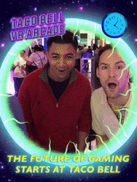 vrarcade GIF by Taco Bell VR Arcade