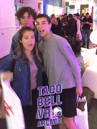 vrarcade GIF by Taco Bell VR Arcade