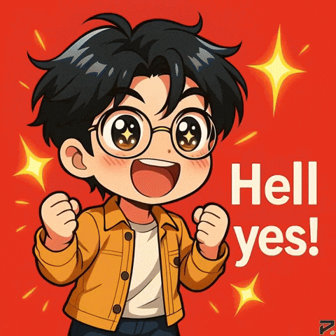 Fist Pump Wide Eyes GIF by Persona