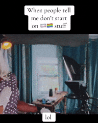 Dont Start Lol GIF by Duchess of Grant Park