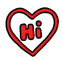 Heart Love Sticker by Poppy Deyes