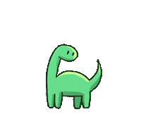 Dino Bronto Sticker