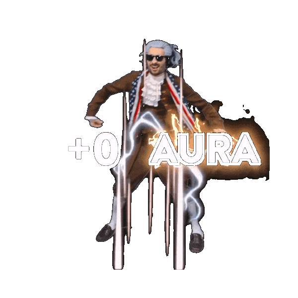 Aura Gaining Sticker