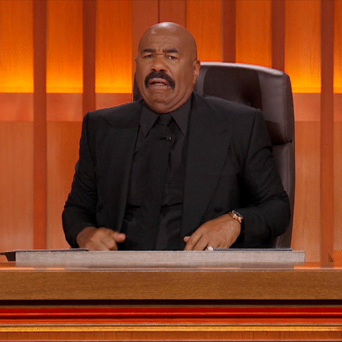 Turning Steve Harvey GIF by ABC Network