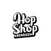 HopShopAberdeen craft beer westhill service station hopshopaberdeen aberdeen beer Sticker