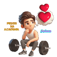 Heart Fitness Sticker