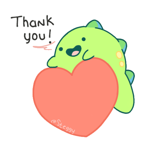 Thank U Love Sticker