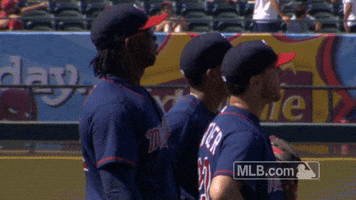 minnesota twins clapping GIF by MLB