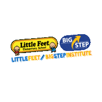 littlefeetgroup big step little feet littlefeet bigstep Sticker