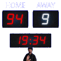 9 Away Sticker