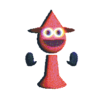 3D Character Sticker
