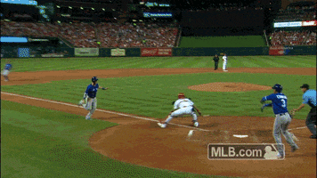 chris coghlan leap GIF by MLB