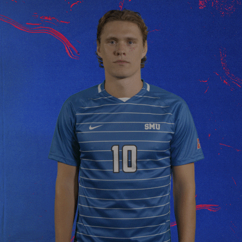 Mens Soccer GIF by SMU Mustangs