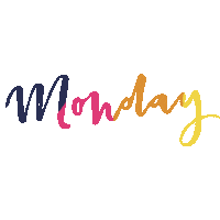 Monday Week Sticker