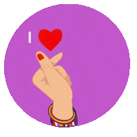 Corazon Love Sticker by Uauys Beauty