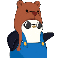 Excited Lets Go Sticker by Pudgy Penguins