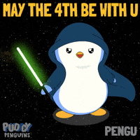 May The Fourth Be With You GIF by Pudgy Penguins