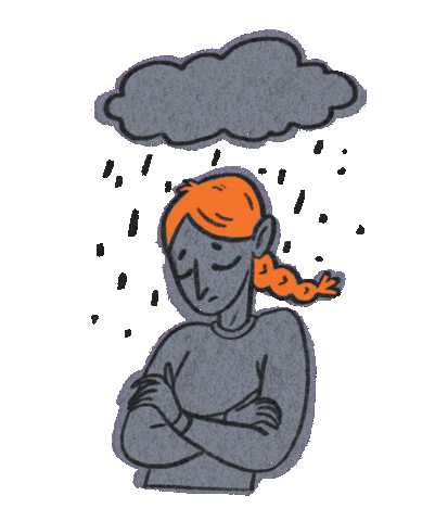 Sad Face Sticker