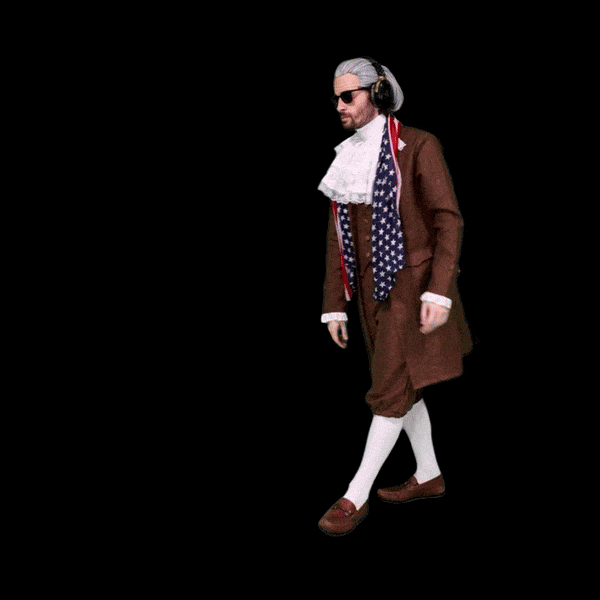 Founding Father Benjamins GIF