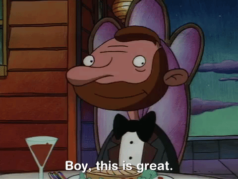 hey arnold nicksplat GIF