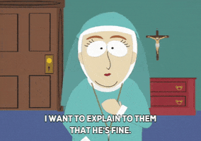 sister anne GIF by South Park 