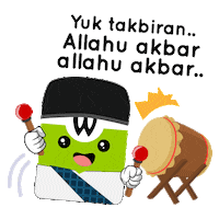 Islam Ramadan Sticker by Wakuliner