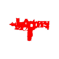 Gun Graffiti Sticker by Krewe