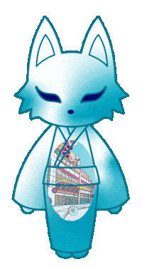 Kitsune Sticker