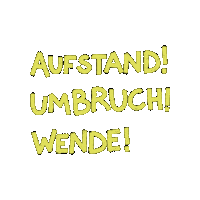 Revolution Aufstand Sticker by ASVÖ Steiermark